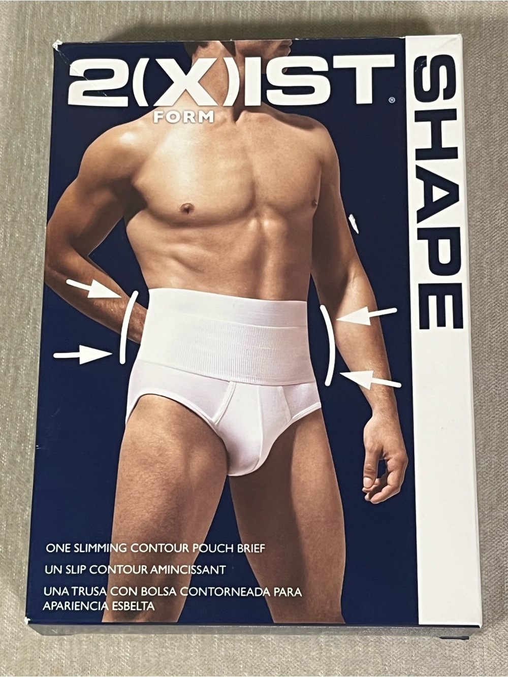 2xist Black Men’s Shape Slimming Brief